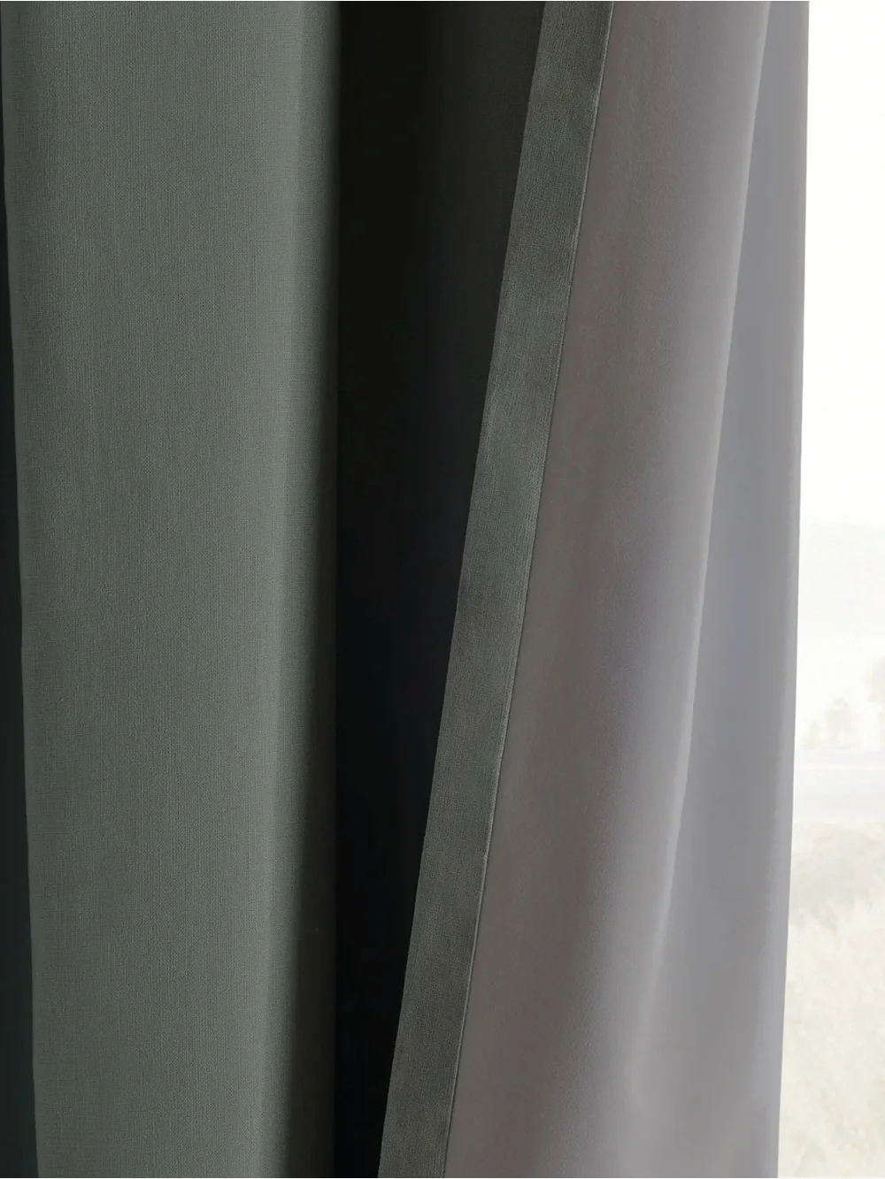 Quince 96x96 Blue Linen Blackout Drapery Panel Set - Retail $308